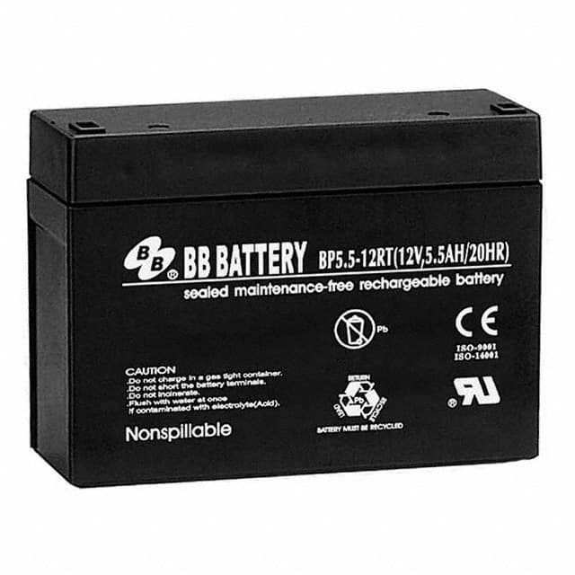 BP5.5-12-RT B B Battery  Piles rechargeables (secondaires)